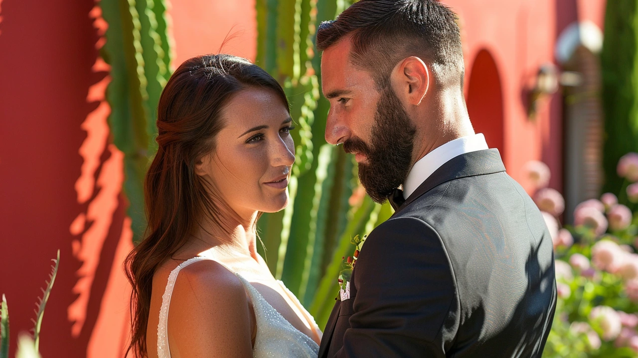 Le Nozze di Pavoletti: L'Attaccante del Livorno si Sposa con la Fidanzata in un Intimo Evento a Bolgheri